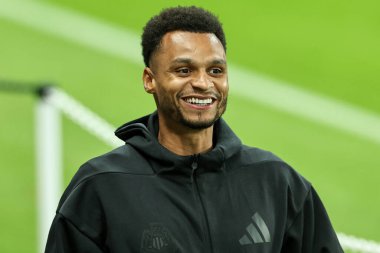 Newcastle United takımından Jacob Murphy, İngiltere 'nin Newcastle kentindeki St. James' s Park 'a karşı oynanan Premier League maçı sırasında 25 Kasım 2024' te sahaya çıktı.