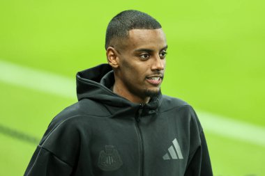 Newcastle United takımından Alexander Isak, 25 Kasım 2024 tarihinde İngiltere 'nin Newcastle kentindeki St. James' s Park 'ta oynanan Premier League maçı sırasında sahaya çıktı.