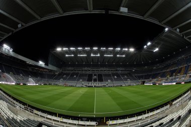 Premier Lig maçı sırasında St James Park 'ın genel görünümü Newcastle United ile West Ham United arasındaki St. James' s Park, Newcastle, İngiltere, 25 Kasım 2024