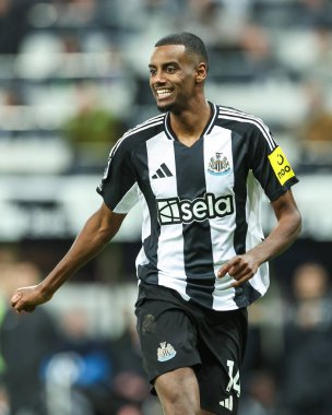 Newcastle United 'dan Alexander Isak Premier League maçı sırasında Newcastle United, West Ham United' a karşı St. James 's Park, Newcastle, İngiltere, 25 Kasım 2024