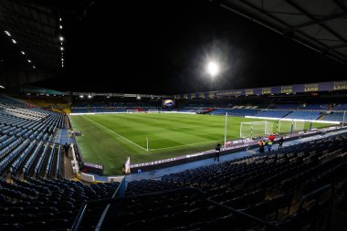 Elland Road 'un 27 Kasım 202' de Leeds United ile Luton Town arasında oynanan Sky Bet Şampiyonası maçındaki genel görüntüsü.
