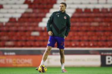 Okuyucu Lewis Wing, Sky Bet Ligi 1 maçından önce Oakwell, Barnsley, Barnsley, Birleşik Krallık 'ta 26 Kasım 2024