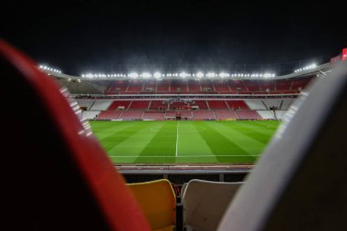 26 Kasım 2024 'te Sunderland-West Bromwich Albion Stadyumu' nda oynanan Gökyüzü İddia Şampiyonası öncesinde Işık Stadyumu genel görünümü