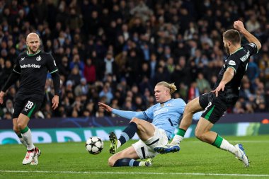 Manchester City 'den Erling Haaland 26 Kasım 2024 tarihinde Etihad Stadyumu' nda oynanan UEFA Şampiyonlar Ligi maçında 3-0 berabere kaldı.