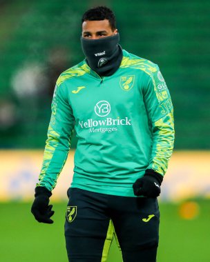Norwich City 'den Marcelino Nunez, 26 Kasım 2024' te Norwich City, Norwich Road, Norwich, İngiltere 'de Plymouth Argyle maçından önce ısınıyor.