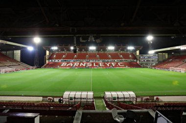 Oakwell 'in Sky Bet Ligi 1 maçından önceki genel görünümü Barnsley - Reading maçı Oakwell, Barnsley, Birleşik Krallık, 26 Kasım 2024