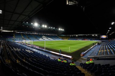 Elland Road 'un Gök İddia Şampiyonası maçındaki genel görüntüsü Leeds United ile Luton Town arasında 27 Kasım 2024' te Leeds Road, İngiltere 'de oynanan karşılaşma.