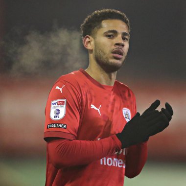 Barnsley 'nin Kyran Lofthouse' u Sky Bet 1 maçından sonra Barnsley, Oakwell, Barnsley, İngiltere 'de Reading' e karşı, 26 Kasım 2024