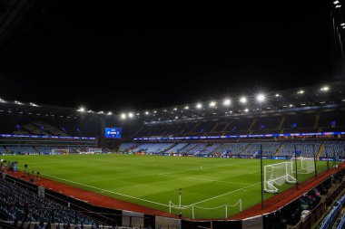 UEFA Şampiyonlar Ligi 'nde Aston Villa' nın evi olan Villa Parkı 'nın genel görünümü, Lig Faz MD5 karşılaşması Aston Villa ile Juventus arasında Villa Park, Birmingham, Birleşik Krallık, 27 Kasım 2024