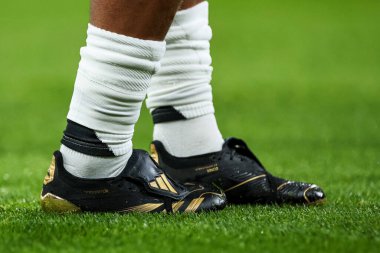 Real Madrid Şampiyonlar Ligi 'nden Jude Bellingham, Lig Faz MD5 Liverpool - Real Madrid Anfield, Liverpool, Birleşik Krallık, 27 Kasım 2024