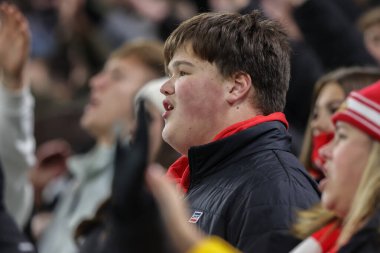 Newcastle taraftarları 26 Kasım 2024 'te İngiltere' nin Sunderland şehrinde oynanan Sky Bet Şampiyonası maçında Sunderland, West Bromwich Albion 'a karşı şarkı söyleyecek.