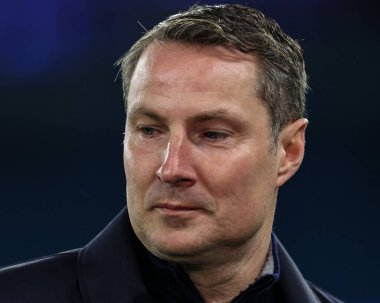 Brian Priske, UEFA Şampiyonlar Ligi maçında Feyenoord teknik direktörü Manchester City, Manchester Stadyumu 'nda Feyenoord' a karşı, 26 Kasım 2024