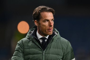 Burnley 'nin Scott Parker Menajeri Gökyüzü İddia Şampiyonası maçı sırasında Burnley, Coventry City' ye karşı Turf Moor, Burnley, İngiltere, 26 Kasım 2024