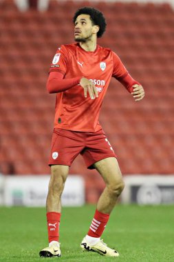Barnsley 'den Jon Russell Sky Bet Ligi 1 maçında Barnsley, Oakwell, Barnsley, İngiltere' de Reading 'e karşı, 26 Kasım 2024