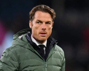 Burnley 'nin Scott Parker Menajeri Gökyüzü İddia Şampiyonası maçı sırasında Burnley, Coventry City' ye karşı Turf Moor, Burnley, İngiltere, 26 Kasım 2024