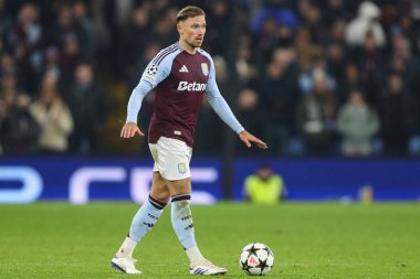 UEFA Şampiyonlar Ligi, Lig Faz MD5 maçında Matty Cash - Villa Park, Birmingham, Birleşik Krallık 'ta Aston Villa - Juventus maçı, 27 Kasım 2024