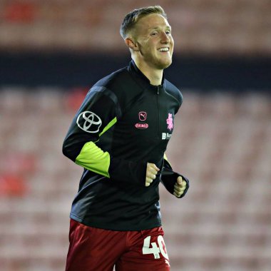 Barnsley 'den Davis Keillor-Dunn daha önce Sky Bet Ligi 1 maçında Barnsley' e karşı Oakwell, Barnsley, Birleşik Krallık, 26 Kasım 2024