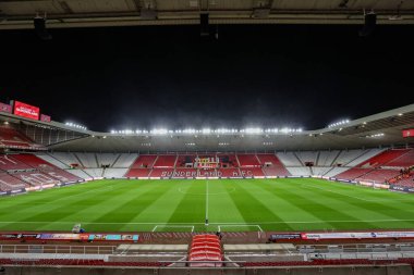 Gökyüzü İddia Şampiyonası öncesinde Sunderland - West Bromwich Albion Stadyumu, Sunderland, İngiltere