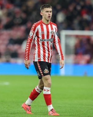 Sunderland 'dan Chris Rigg Sky Bet Şampiyonası maçında Sunderland, West Bromwich Albion' a karşı.