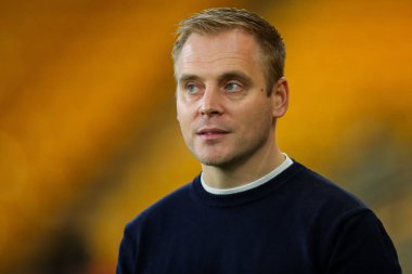 Norwich City 'den Johannes Hoff, Norwich City' nin Norwich City 'ye karşı Plymouth Argyle maçından önce Carrow Road' a vardı.