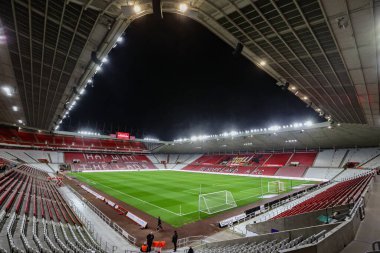 Gökyüzü İddia Şampiyonası öncesinde Sunderland - West Bromwich Albion Stadyumu, Sunderland, İngiltere