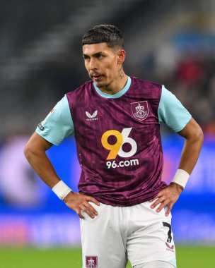 Burnley 'den Jeremy Sarmiento Sky Bet Şampiyonası maçında Burnley, Burnley, Burnley' de Coventry City 'e karşı.