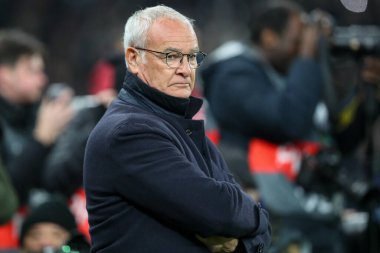 Claudio Ranieri, UEFA Avrupa Ligi - Lig Stage karşılaşması sırasında Tottenham Hotspur 'a karşı Roma Tottenham Hotspur Stadyumu, Londra, Birleşik Krallık' ta 28 Kasım 2024 'te görülüyor.
