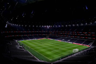 Tottenham Hotspur Stadyumu 'nun UEFA Avrupa Ligi - Lig Stage maçı sırasında Tottenham Hotspur' a karşı A.S. Roma 'nın 28 Kasım 2024' te Tottenham Hotspur Stadyumu 'nda genel bir görüntüsü.