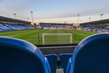 UEFA Konferans Ligi - Lig Sahnesi maçı The New Saints vs Djurgrden - Croud Meadow, Shrewsbury, Birleşik Krallık, 28 Kasım 2024