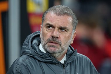 Ange Postecoglou, UEFA Avrupa Ligi - Lig Stage maçı sırasında Tottenham Hotspur 'un Tottenham Hotspur' a karşı A.S. Roma maçında Tottenham Hotspur Stadyumu, Londra, Birleşik Krallık, 28 Kasım 2024