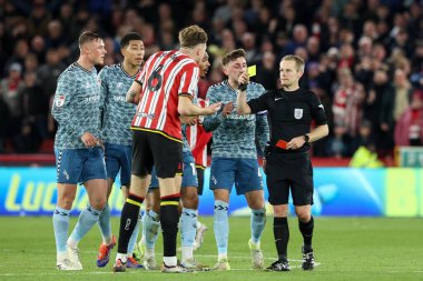 Harry Souttar kırmızı kart verdi ve 29 Kasım 2024 'te Sheffield Lane, Sheffield, İngiltere' de oynanan Sky Bet Şampiyonası maçında hakem Gavin Ward 'dan ikinci sarı kartı aldığı için gönderildi.