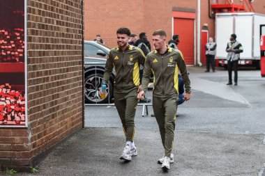 Nottingham Ormanı 'ndan Neco Williams ve Nottingham Ormanı' ndan Elliot Anderson 30 Kasım 2024 'te İngiltere' nin Nottingham Ormanı 'na karşı Ipswich Town Premier Lig maçı sırasında geldiler.