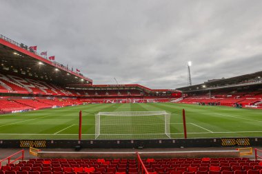 Premier Lig karşılaşması öncesinde Nottingham Forest, Ipswich Town 'a karşı City Ground, Nottingham, İngiltere' de 30 Kasım 2024