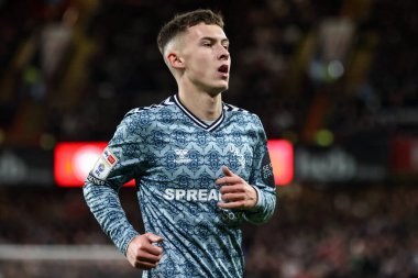 Sunderland 'dan Chris Rigg, Sky Bet Şampiyonası' nda Sheffield United 'a karşı Sunderland Bramall Lane, Sheffield, Birleşik Krallık, 29 Kasım 2024