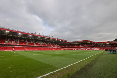 Premier Lig karşılaşması öncesinde Nottingham Forest, Ipswich Town 'a karşı City Ground, Nottingham, İngiltere' de 30 Kasım 2024
