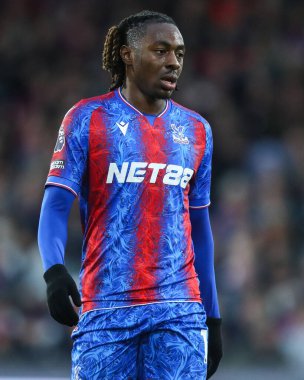 Kristal Saray 'dan Eberechi Eze Premier Lig maçı sırasında Crystal Palace, Newcastle United' a karşı Selhurst Park, Londra, İngiltere, 30 Kasım 2024