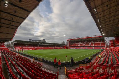 Premier Lig karşılaşması öncesinde Nottingham Forest, Ipswich Town 'a karşı City Ground, Nottingham, İngiltere' de 30 Kasım 2024