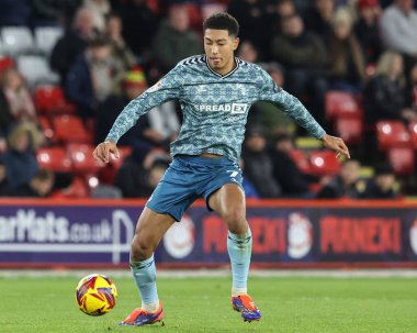 Sunderland takımından Jobe Bellingham, 29 Kasım 2024 'te Sheffield United' a karşı Bramall Lane, Sheffield, Birleşik Krallık 'ta oynanan maçta