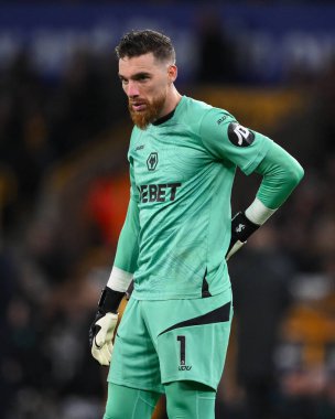 Wolverhampton Wanderers 'dan Jos S Premier League maçı sırasında Wolverhampton Wanderers, Molineux, Wolverhampton' da Bournemouth 'a karşı, 30 Kasım 2024