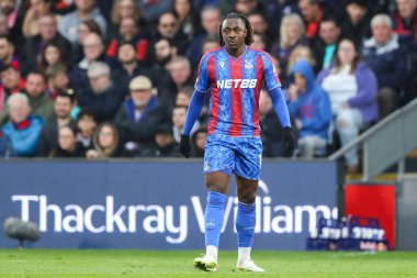 Kristal Saray 'dan Eberechi Eze Premier Lig maçı sırasında Crystal Palace, Newcastle United' a karşı Selhurst Park, Londra, İngiltere, 30 Kasım 2024