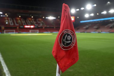 Gök Bahis Şampiyonası 'nda Sheffield United, Sunderland' a karşı Bramall Lane, Sheffield, Birleşik Krallık 'ta 29 Kasım 2024' te köşe bayrağı.