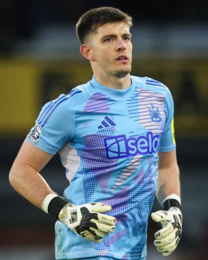 Newcastle United takımından Nick Pope, 30 Kasım 202 'de İngiltere' deki Selhurst Park 'ta oynanan Crystal Palace - Newcastle United maçında
