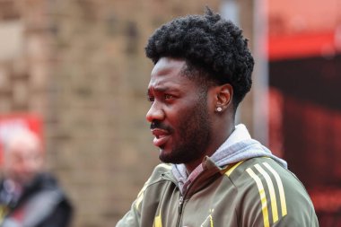 Nottingham Ormanı 'ndan Ola Aina, İngiltere' nin Nottingham şehrinde oynanan Premier Lig maçı sırasında Nottingham Ormanı 'na karşı Ipswich Town maçı sırasında geldi.