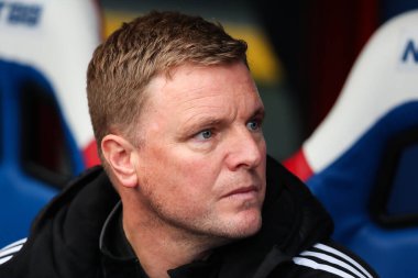 Newcastle United takımının teknik direktörü Eddie Howe, 30 Kasım 202 'de İngiltere' nin Selhurst Park kentinde oynanan Crystal Palace - Newcastle United maçında