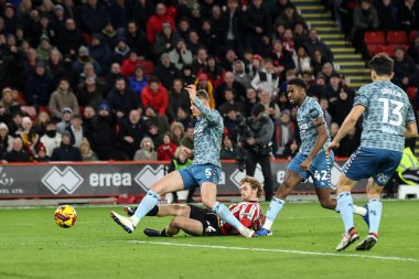 Sheffield United takımından Tom Davies, 29 Kasım 202 'de Bramall Lane, Sheffield, İngiltere' de oynanan Sheffield United - Sunderland maçında 1-0 berabere kaldı.