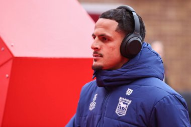 Ipswich Town 'dan Ali Al-Hamadi, 30 Kasım 202' de İngiltere 'nin Nottingham şehrinde oynanan Premier Lig maçı sırasında Nottingham Ormanı' na karşı Ipswich Town maçına geldi.