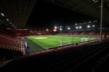 Bramall Lane 'in 29 Kasım 202' de Bramall Lane, Sheffield, İngiltere 'de oynanan ve Sheffield United ile Sunderland arasında oynanan Sky Bet Şampiyonası öncesinde genel bir görüntüsü.