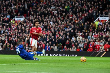 Manchester United 'dan Joshua Zirkzee Premier League maçında Manchester United ile Everton arasında 1 Aralık 202' de oynanan Old Trafford, Manchester maçında 4-0 berabere kaldı.