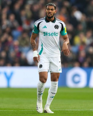 Newcastle United 'dan Joelinton Premier League maçı sırasında Crystal Palace, Newcastle United' a karşı Selhurst Park, Londra, İngiltere, 30 Kasım 2024