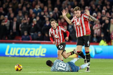 Harry Souttar faul yapıyor Wilson Isidor kırmızı kart ile ikinci sarı kartını alıyor ve 29 Kasım 2024 'te Sheffield Lane, Sheffield, Birleşik Krallık' ta oynanan Sky Bet Şampiyonası maçında elendi.